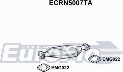 EuroFlo ECRN5007TA - Каталізатор autocars.com.ua