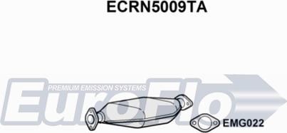 EuroFlo ECRN5009TA - Каталізатор autocars.com.ua