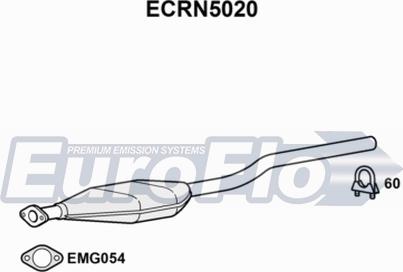 EuroFlo ECRN5020 - Каталізатор autocars.com.ua