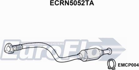 EuroFlo ECRN5052TA - Каталізатор autocars.com.ua