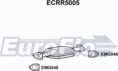 EuroFlo ECRR5005 - Каталізатор autocars.com.ua