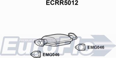 EuroFlo ECRR5012 - Каталізатор autocars.com.ua