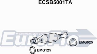 EuroFlo ECSB5001TA - Каталізатор autocars.com.ua