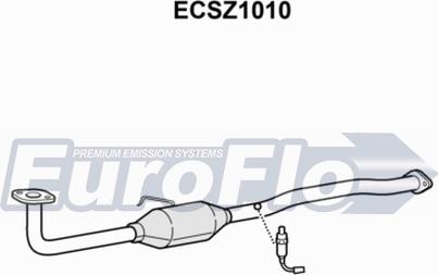 EuroFlo ECSZ1010 - Каталізатор autocars.com.ua