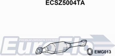 EuroFlo ECSZ5004TA - Каталізатор autocars.com.ua