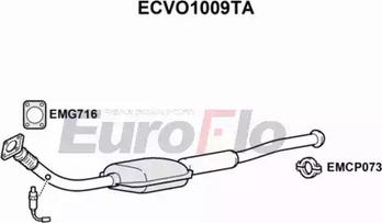 EuroFlo ECVO1009TA - Каталізатор autocars.com.ua