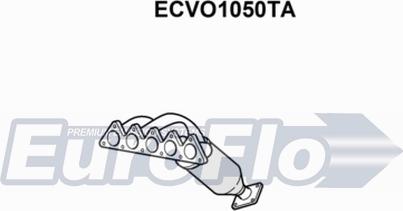 EuroFlo ECVO1050TA - Каталізатор autocars.com.ua