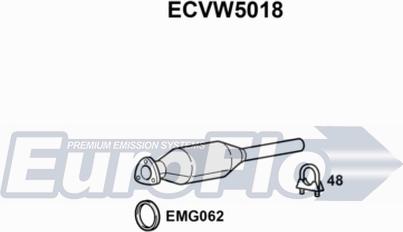 EuroFlo ECVW5018 - Катализатор autodnr.net