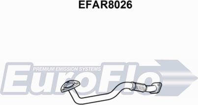 EuroFlo EFAR8026 - Труба вихлопного газу autocars.com.ua