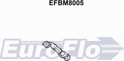 EuroFlo EFBM8005 - Труба вихлопного газу autocars.com.ua