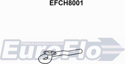EuroFlo EFCH8001 - Труба вихлопного газу autocars.com.ua