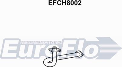 EuroFlo EFCH8002 - Труба вихлопного газу autocars.com.ua