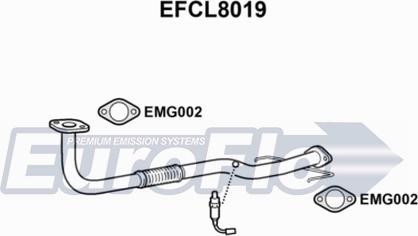 EuroFlo EFCL8019 - Труба выхлопного газа autodnr.net