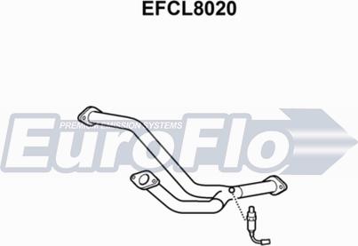 EuroFlo EFCL8020 - Труба вихлопного газу autocars.com.ua