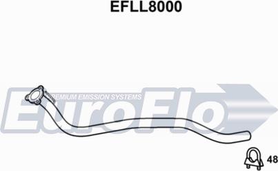 EuroFlo EFLL8000 - Труба вихлопного газу autocars.com.ua