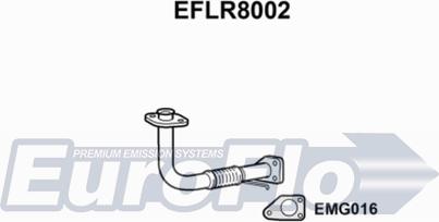 EuroFlo EFLR8002 - Труба вихлопного газу autocars.com.ua