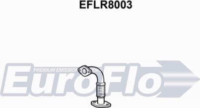 EuroFlo EFLR8003 - Труба вихлопного газу autocars.com.ua