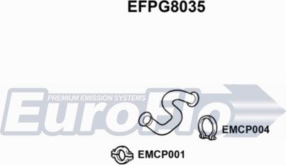 EuroFlo EFPG8035 - Труба вихлопного газу autocars.com.ua