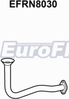 EuroFlo EFRN8030 - Труба вихлопного газу autocars.com.ua