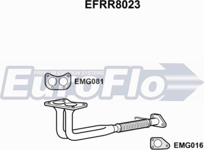 EuroFlo EFRR8023 - Труба выхлопного газа autodnr.net