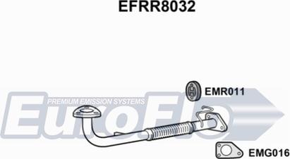 EuroFlo EFRR8032 - Труба вихлопного газу autocars.com.ua