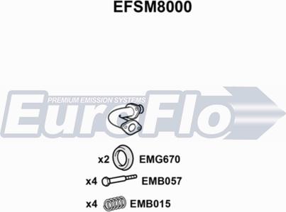 EuroFlo EFSM8000 - Труба вихлопного газу autocars.com.ua
