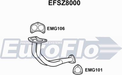 EuroFlo EFSZ8000 - Труба выхлопного газа autodnr.net