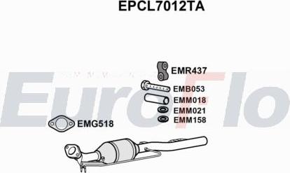 EuroFlo EPCL7012TA - сажі / частковий фільтр, система вихлопу ОГ autocars.com.ua