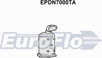 EuroFlo EPDN7000TA - Сажевый / частичный фильтр, система выхлопа ОГ autodnr.net