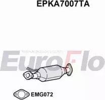 EuroFlo EPKA7007TA - сажі / частковий фільтр, система вихлопу ОГ autocars.com.ua