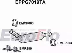 EuroFlo EPPG7019TA - сажі / частковий фільтр, система вихлопу ОГ autocars.com.ua