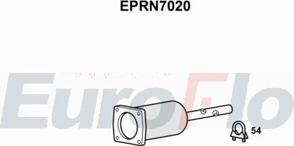 EuroFlo EPRN7020 - сажі / частковий фільтр, система вихлопу ОГ autocars.com.ua