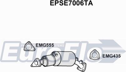 EuroFlo EPSE7006TA - Сажевый / частичный фильтр, система выхлопа ОГ autodnr.net