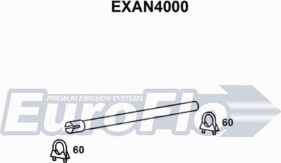 EuroFlo EXAN4000 - Труба вихлопного газу autocars.com.ua