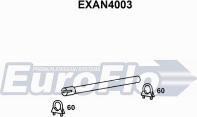 EuroFlo EXAN4003 - Труба вихлопного газу autocars.com.ua