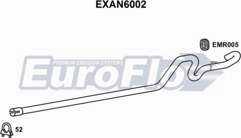 EuroFlo EXAN6002 - Насадка випускної труби autocars.com.ua