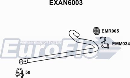 EuroFlo EXAN6003 - Насадка випускної труби autocars.com.ua