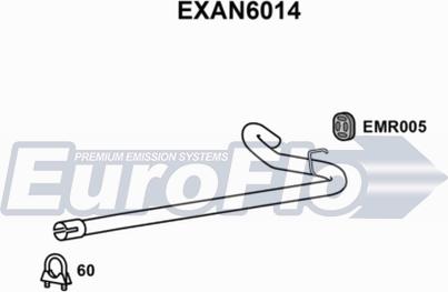 EuroFlo EXAN6014 - Насадка випускної труби autocars.com.ua