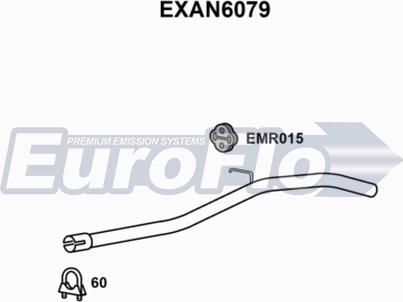 EuroFlo EXAN6079 - Насадка випускної труби autocars.com.ua