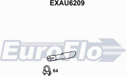 EuroFlo EXAU6209 - Насадка випускної труби autocars.com.ua