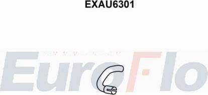 EuroFlo EXAU6301 - Вкладиш глушника, глушник вихлопних газів кінцевий autocars.com.ua