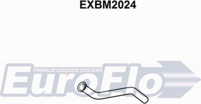 EuroFlo EXBM2024 - Труба вихлопного газу autocars.com.ua