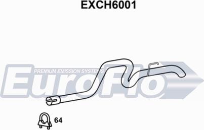 EuroFlo EXCH6001 - Насадка випускної труби autocars.com.ua