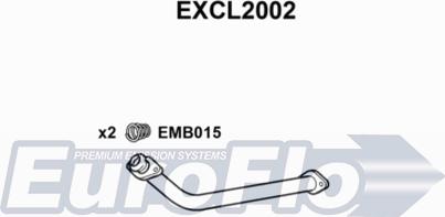 EuroFlo EXCL2002 - Труба вихлопного газу autocars.com.ua