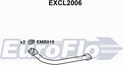 EuroFlo EXCL2006 - Труба вихлопного газу autocars.com.ua