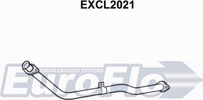 EuroFlo EXCL2021 - Труба вихлопного газу autocars.com.ua