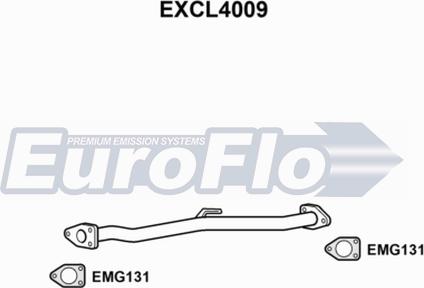 EuroFlo EXCL4009 - Труба вихлопного газу autocars.com.ua