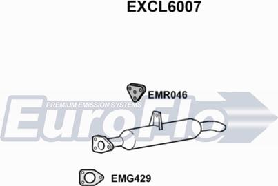 EuroFlo EXCL6007 - Насадка випускної труби autocars.com.ua