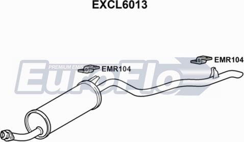 EuroFlo EXCL6013 - Глушник вихлопних газів кінцевий autocars.com.ua