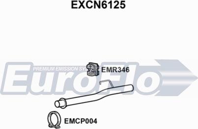 EuroFlo EXCN6125 - Насадка випускної труби autocars.com.ua